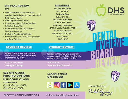 2024 DHS Board Review Brochure (Digital Download)
